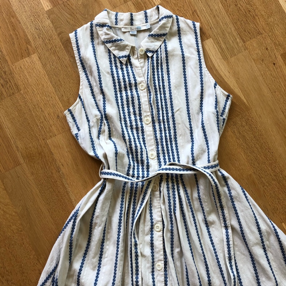 Boden Embroidered Shirtdress